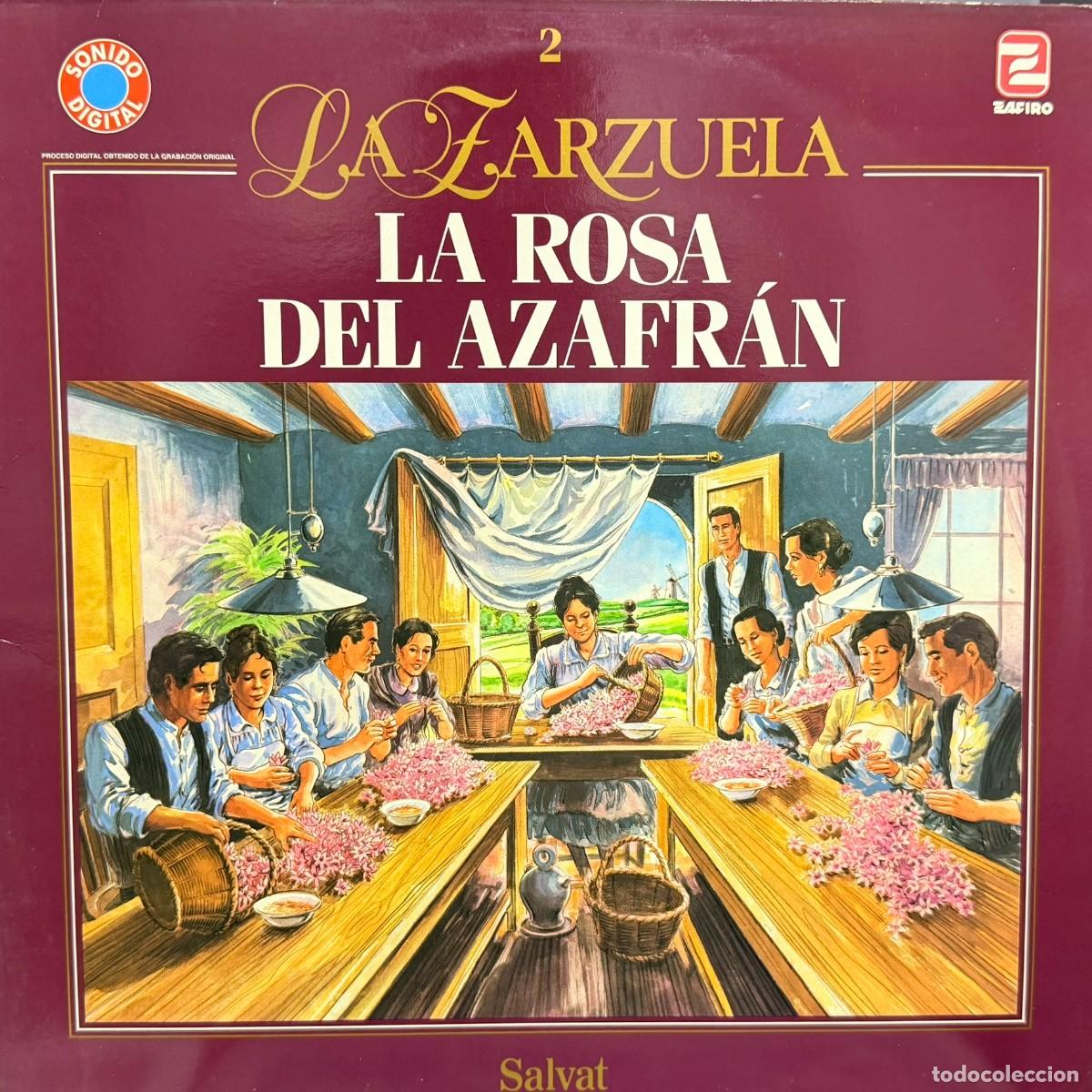 Discos de vinilo: Salvat ● La Zarzuela - N&ordm; 2 La Rosa del Azafr&aacute;n ● Lp