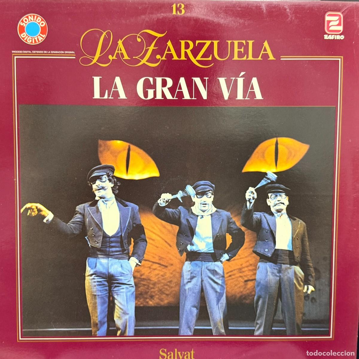 Discos de vinilo: Salvat ● La Zarzuela - N&ordm; 13 La Gran V&iacute;a ● Lp
