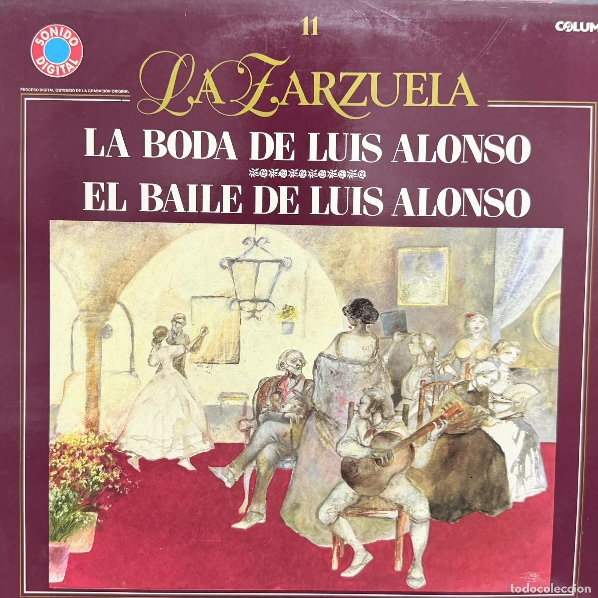 Discos de vinilo: Salvat ● La Zarzuela - N&ordm; 11 LA Boda de Luis Alonso/El Baile de Luis Alonso ● Lp