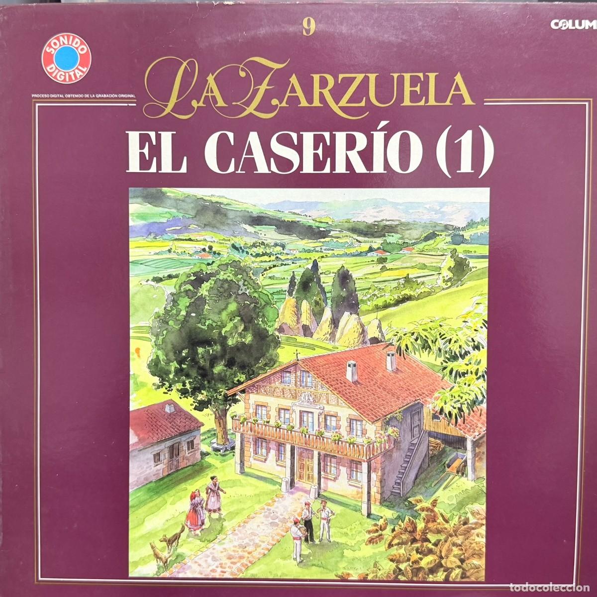 Discos de vinilo: Salvat ● La Zarzuela - N&ordm; 9 El Caser&iacute;o (1) ● Lp