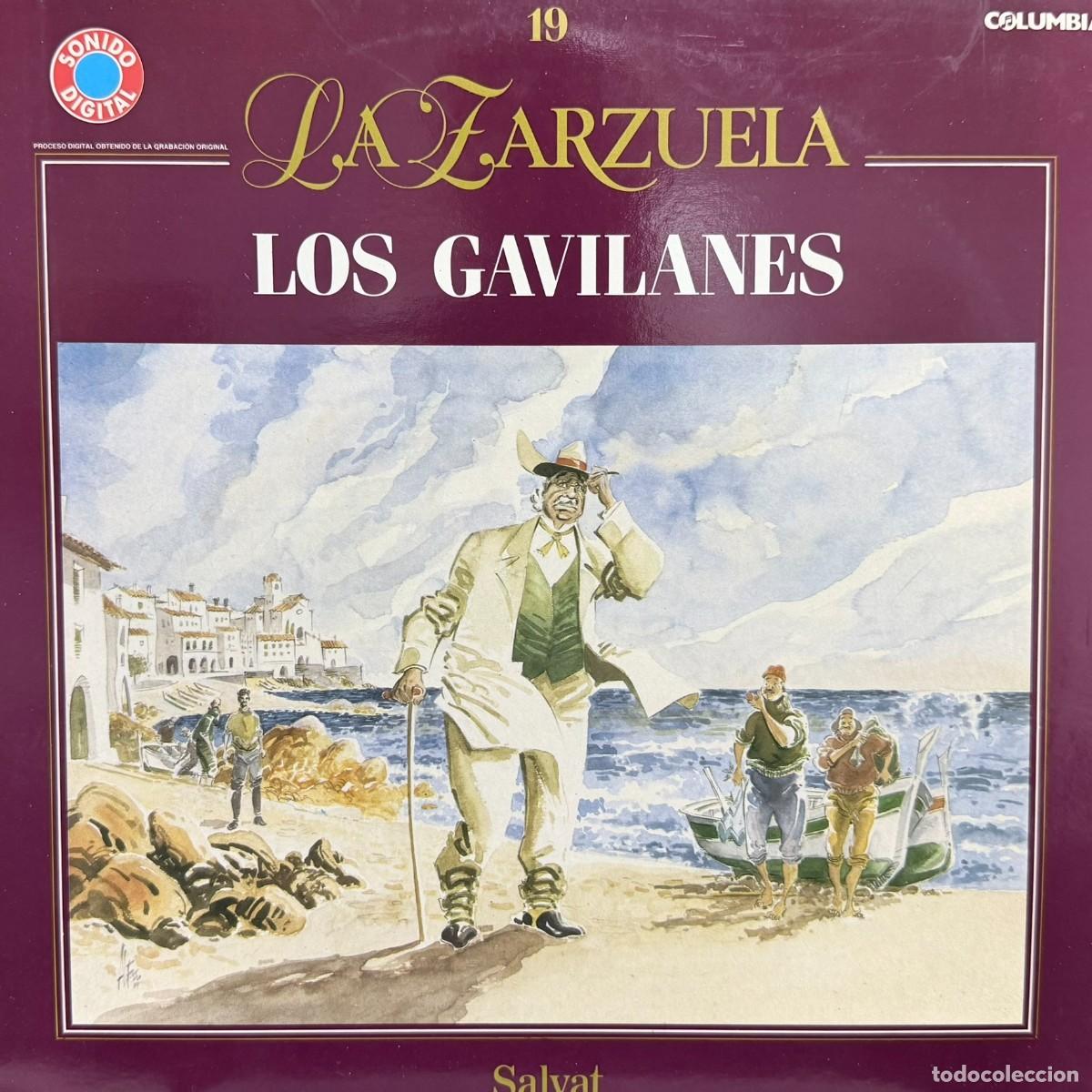 Discos de vinilo: Salvat ● La Zarzuela - N&ordm; 19 Los Gavilanes ● Lp
