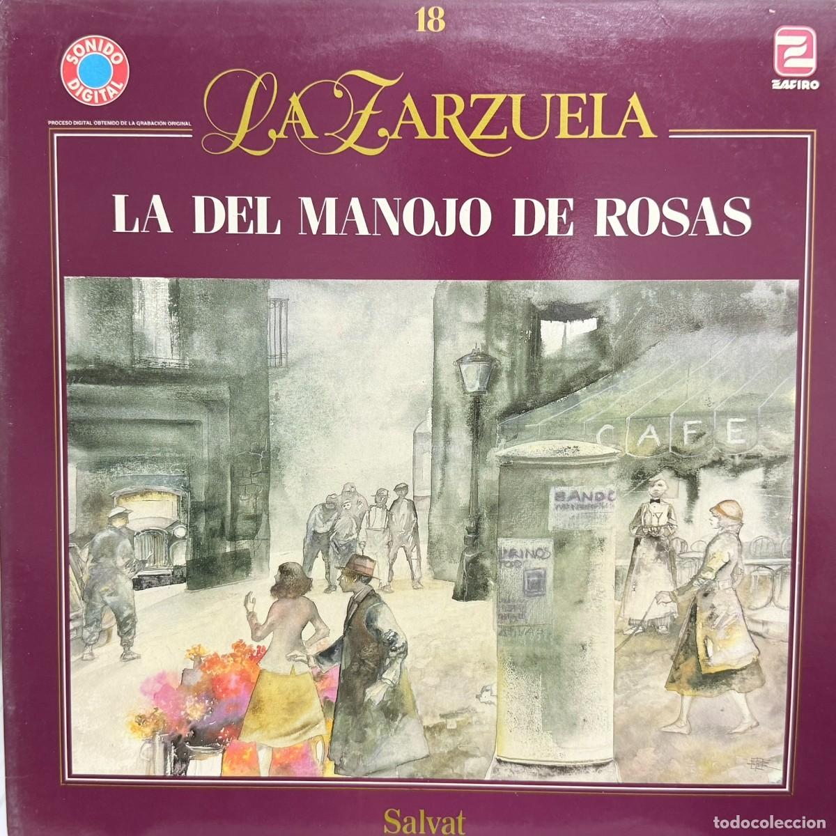 Discos de vinilo: Salvat ● La Zarzuela - N&ordm; 18 La del Manojo de Rosas ● Lp