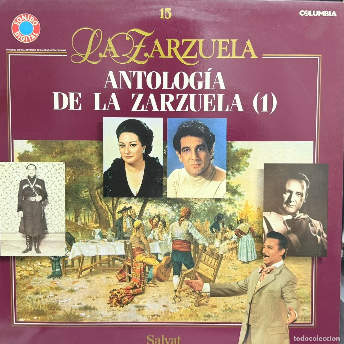 Discos de vinilo: Salvat ● La Zarzuela - N&ordm; 15 Antolog&iacute;a de la Zarzuela (1) ● Lp