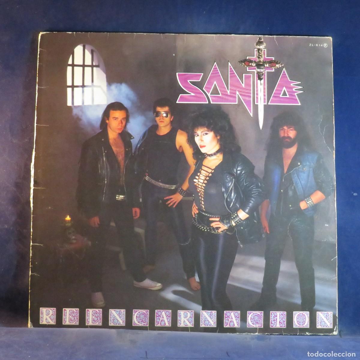 Discos de vinilo: SANTA &ndash; REENCARNACI&Oacute;N - LP
