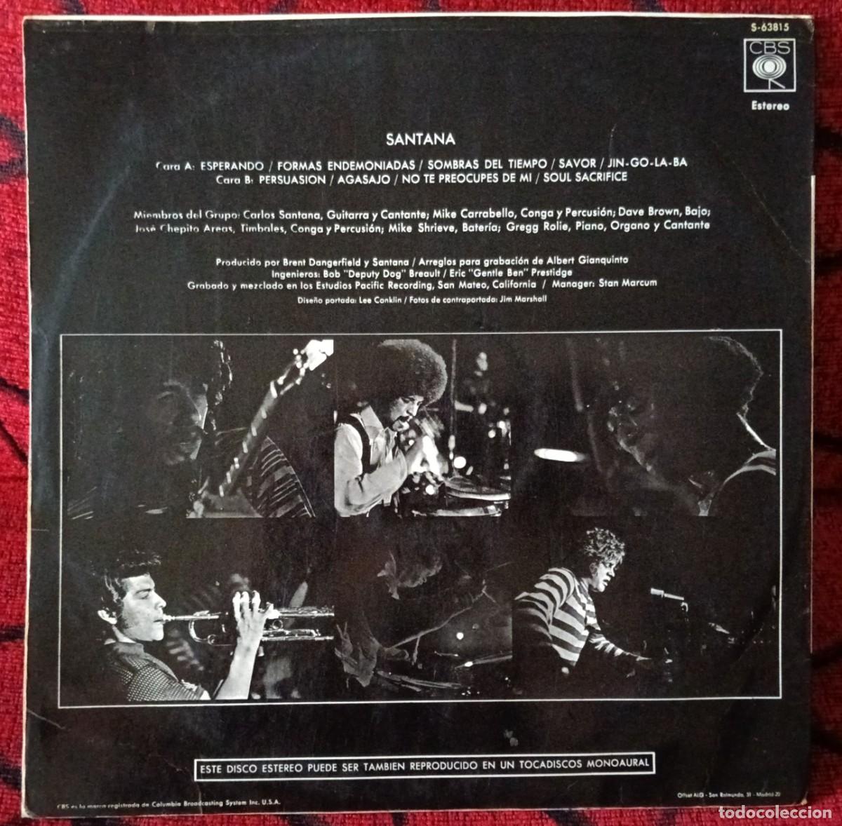 Discos de vinilo: SANTANA ** Santana ** VINILO LP 1970 - Foto 2
