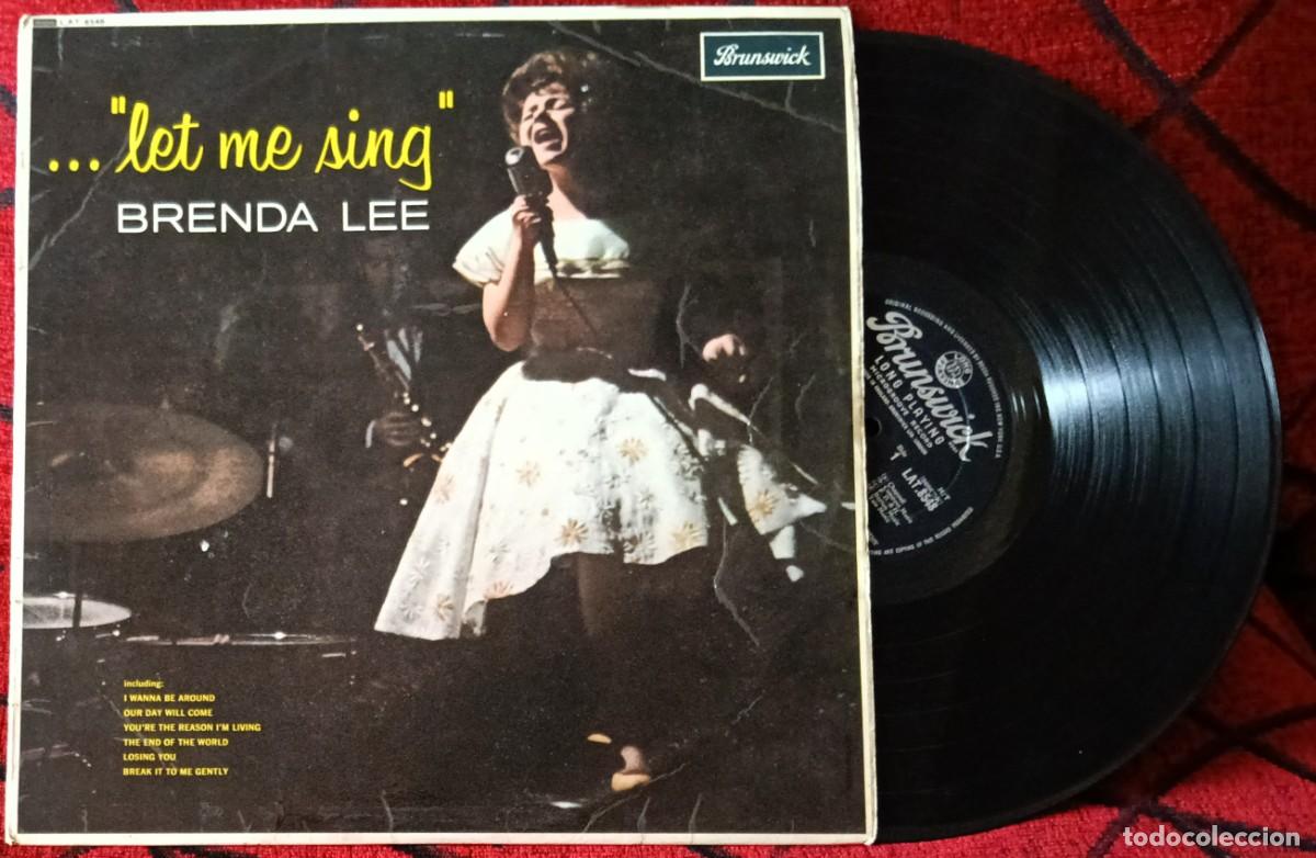 Discos de vinilo: BRENDA LEE ** Let Me Sing ** VINILO LP UK