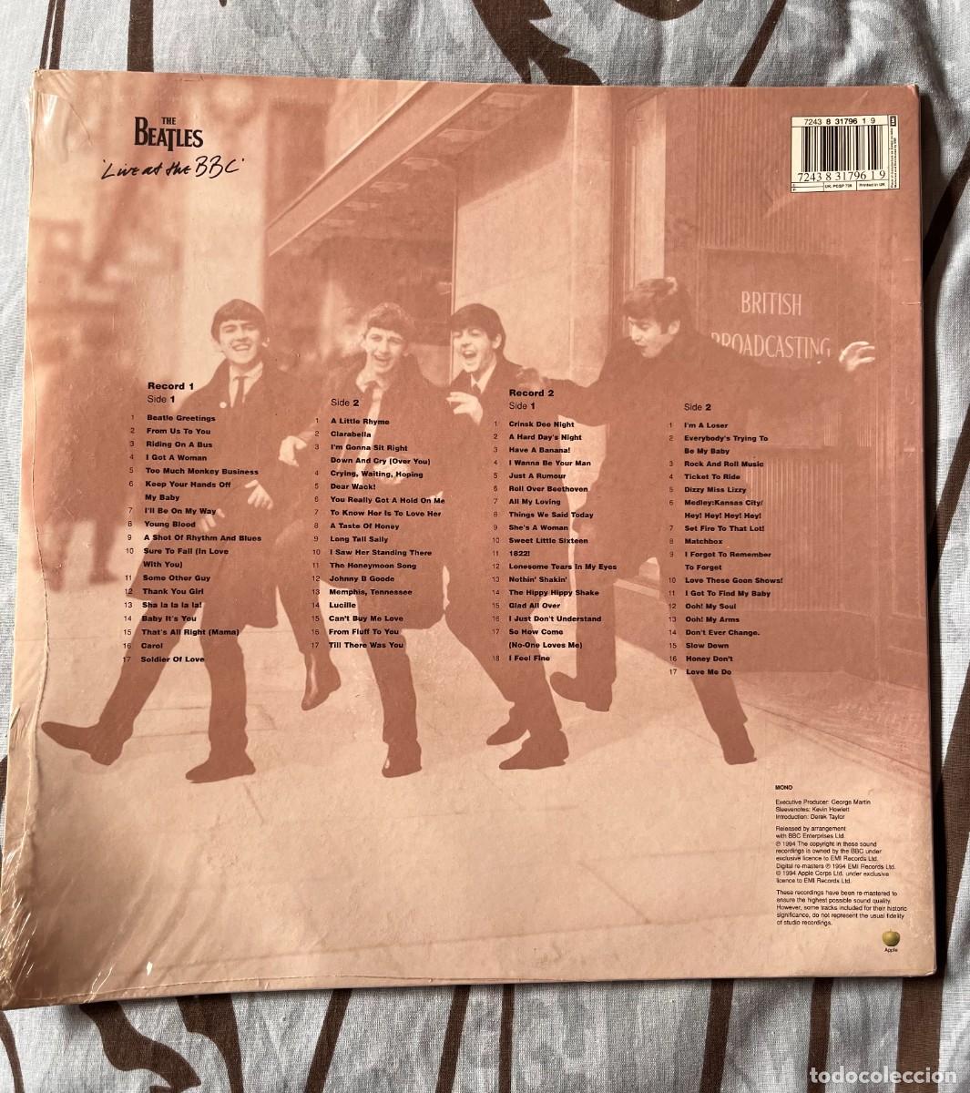 Discos de vinilo: VINILO DOBLE PRECINTADO: The Beatles - Live at the BBC (1994) - &iexcl;NUEVO, SIN ABRIR!