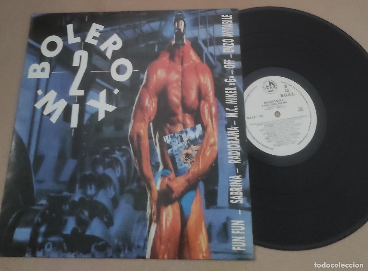 Discos de vinilo: BOLERO MIX 2-RAUL ORELLANA MIX-ORIGINAL 1987-MAXI