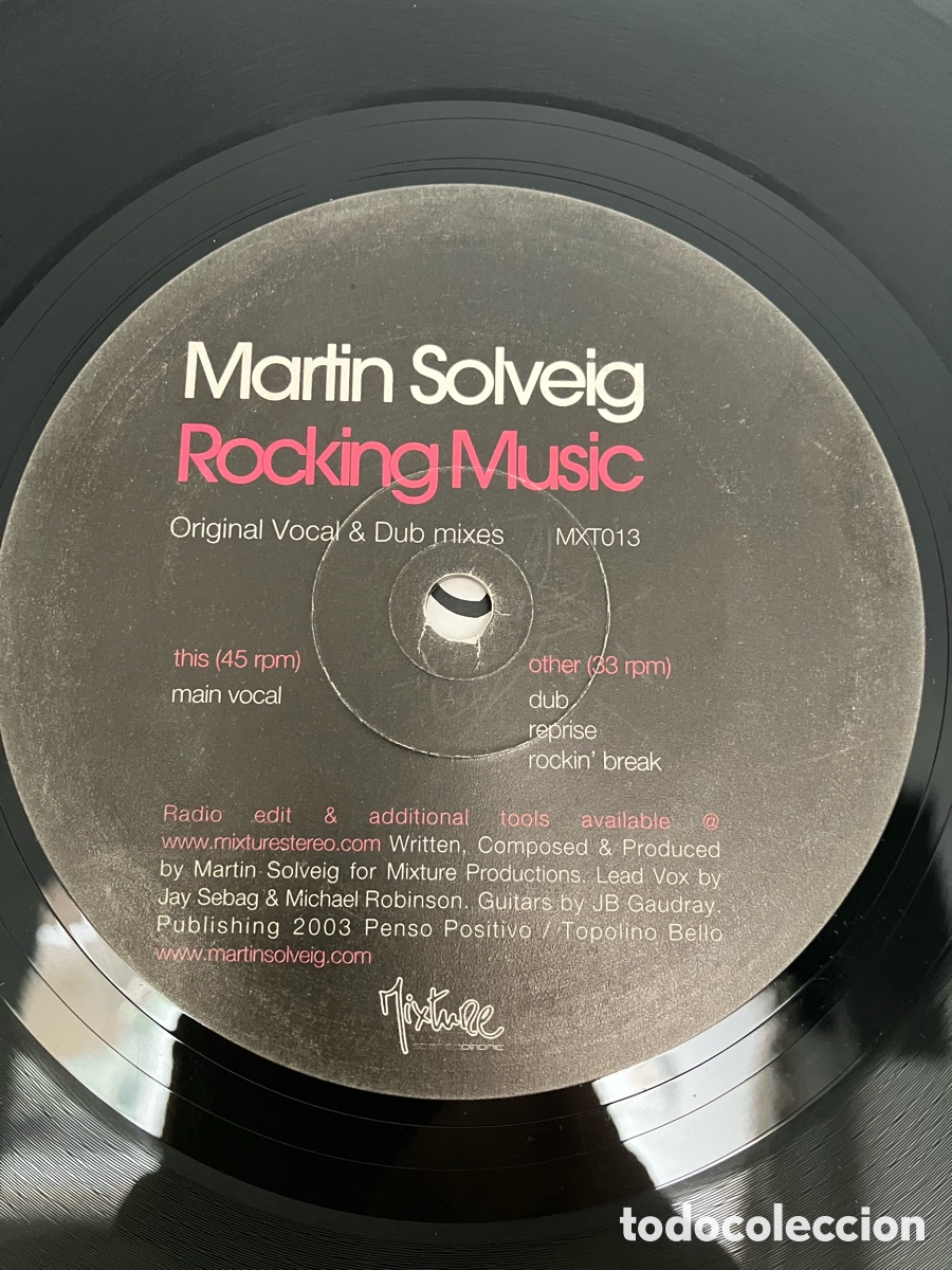 Discos de vinilo: Martin Solveig - Rocking Music - Foto 7