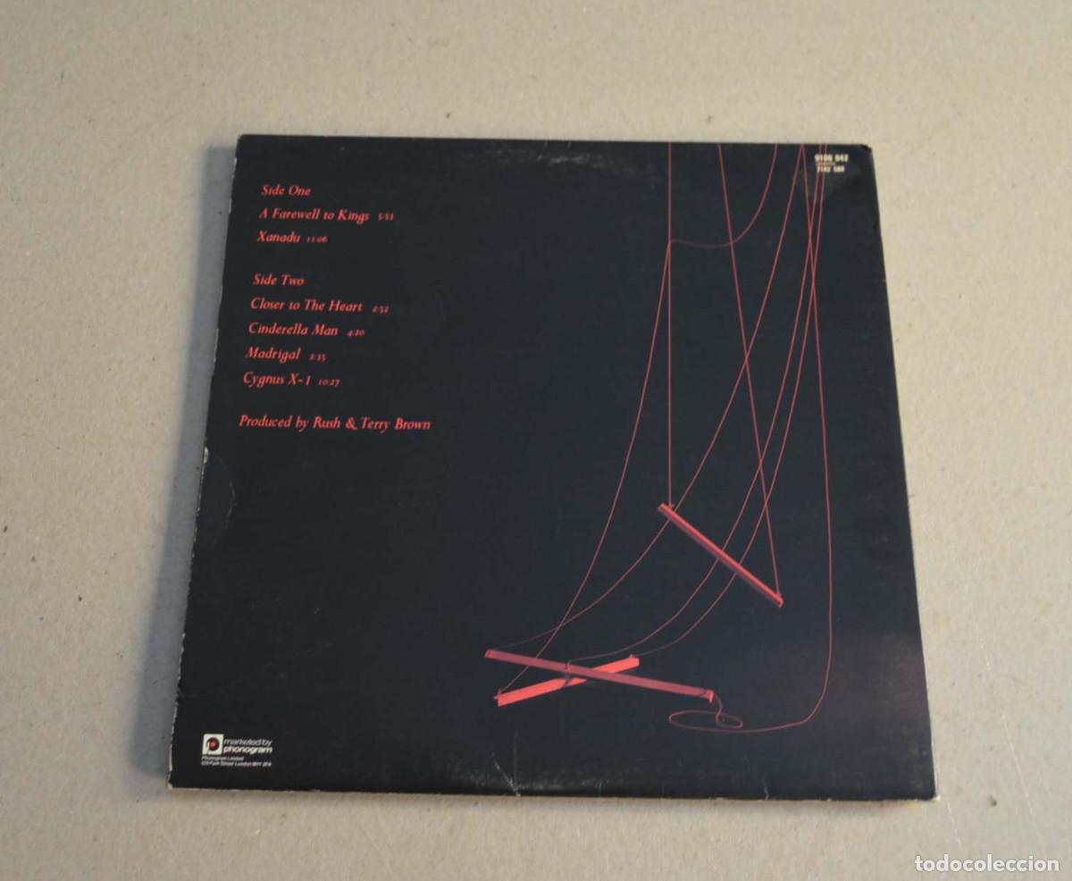 Discos de vinilo: RUSH - A FAREWELL TO KINGS - Foto 2