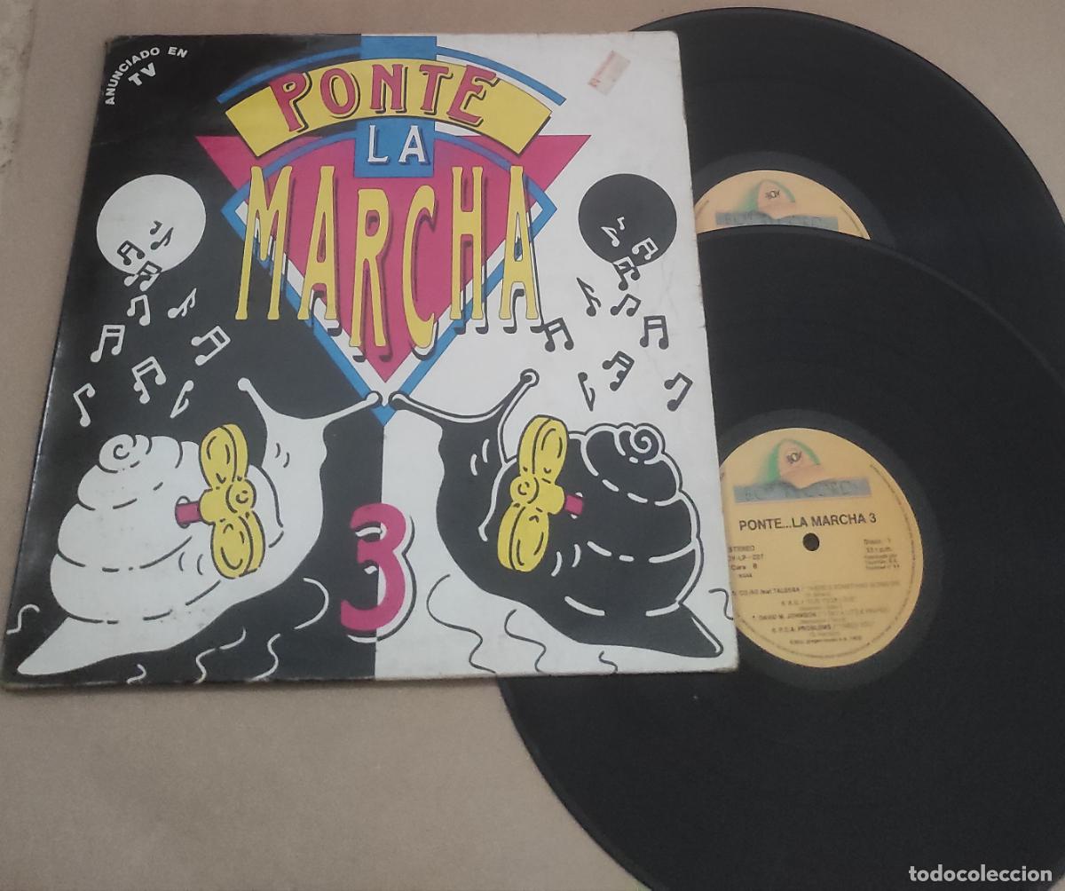 Discos de vinilo: Ponte... la marcha 3 - DJ DERO, CO.RO, ZENTRAL NICK BESSON, INNER PLANET... 2 LP