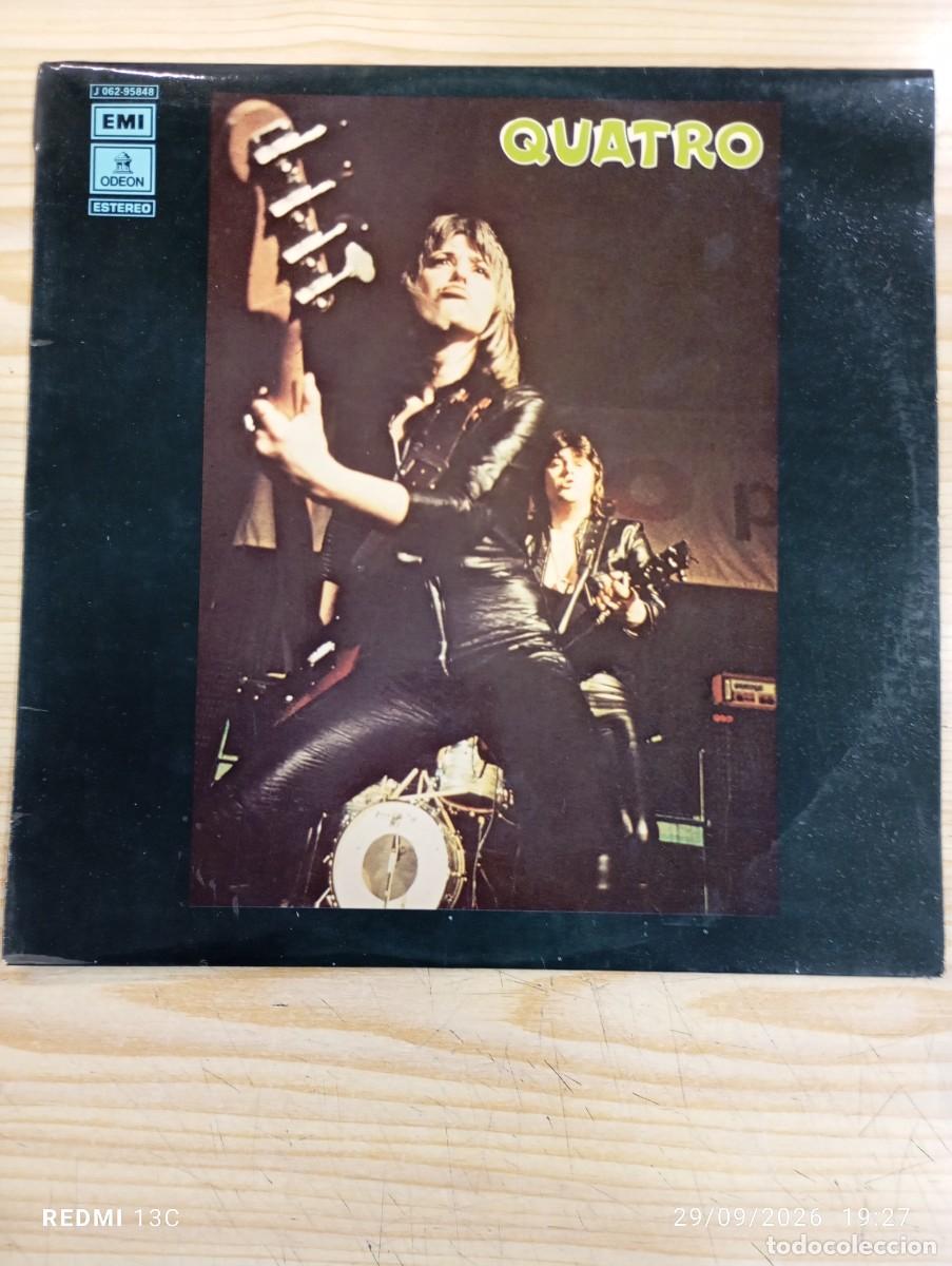 Discos de vinilo: Lp - Suzi Quatro - Quatro - 1&ordf; Edici&oacute;n Espa&ntilde;ola 1974-Muy buena copia