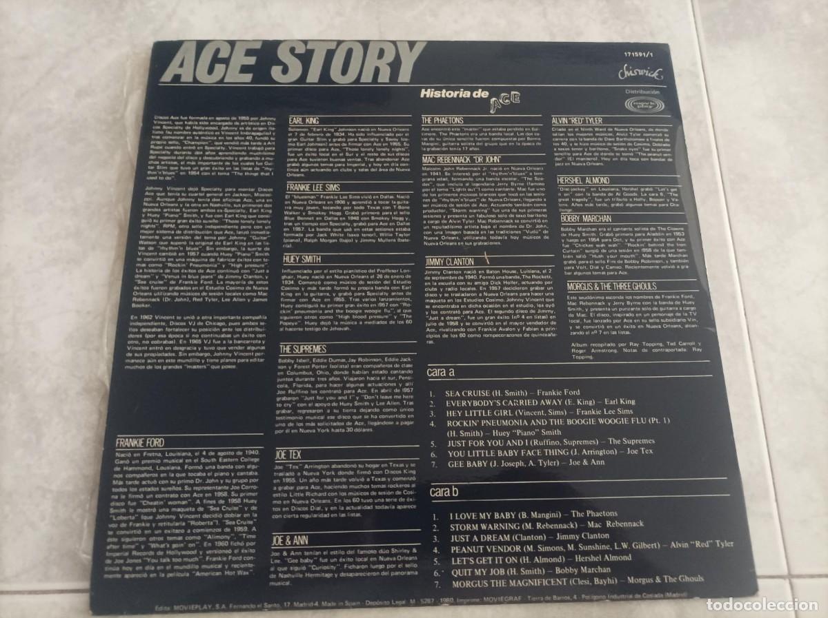 Discos de vinilo: Lp rock and roll ace story - Foto 2