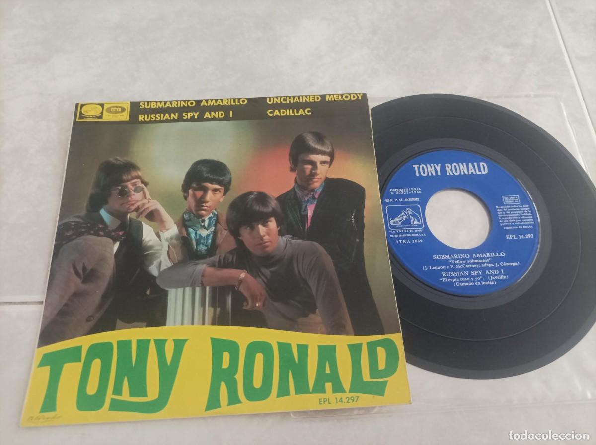 Discos de vinilo: Tony Ronald ep -muy dificil-