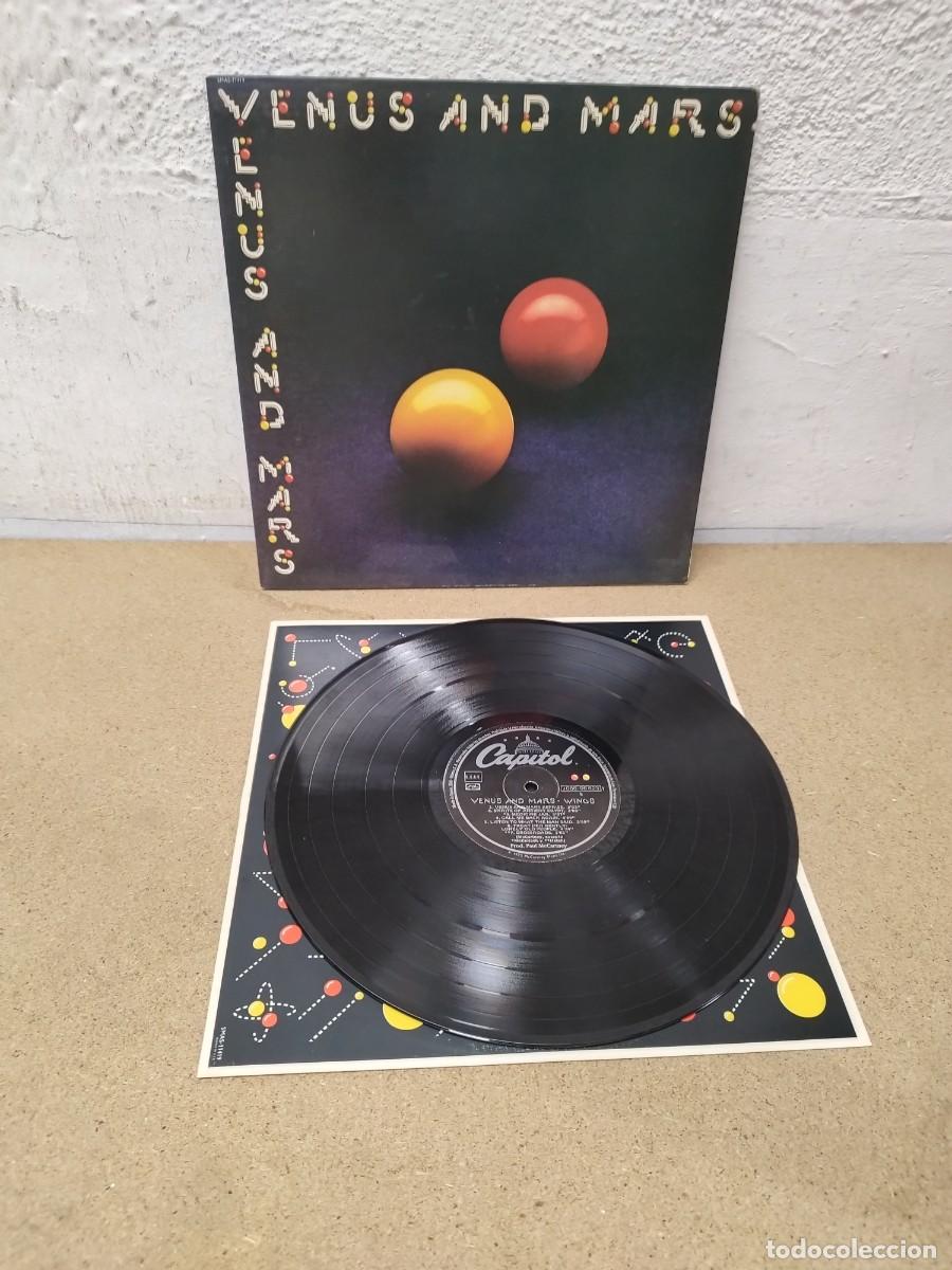 Discos de vinilo: Wings &ndash; Venus And Mars. Vinilo lp en muy buen estado.