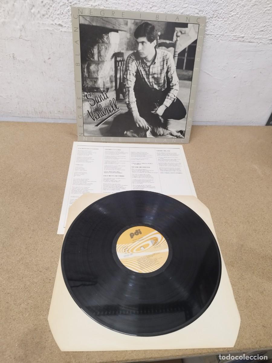Discos de vinilo: Santi Vendrell &ndash; Negre | Blanc. Vinilo lp.