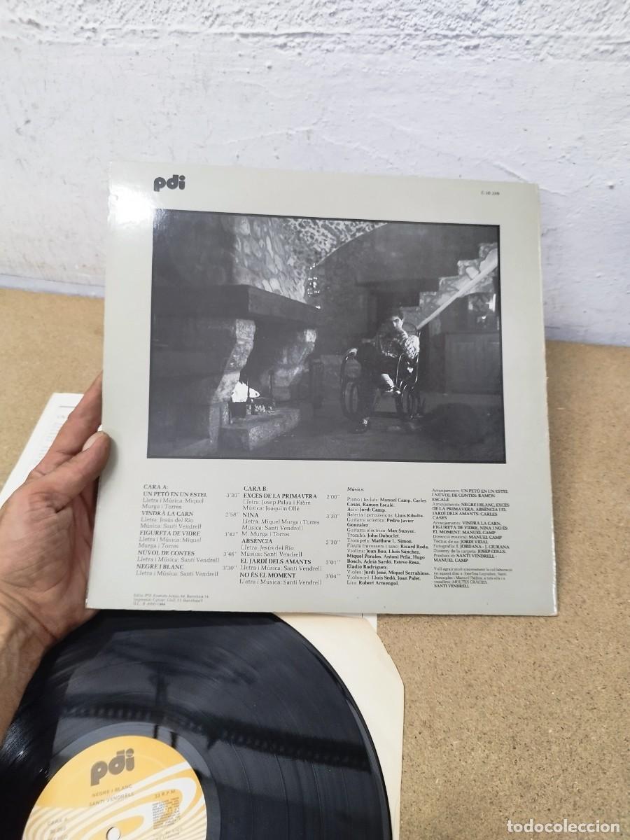 Discos de vinilo: Santi Vendrell &ndash; Negre | Blanc. Vinilo lp. - Foto 4