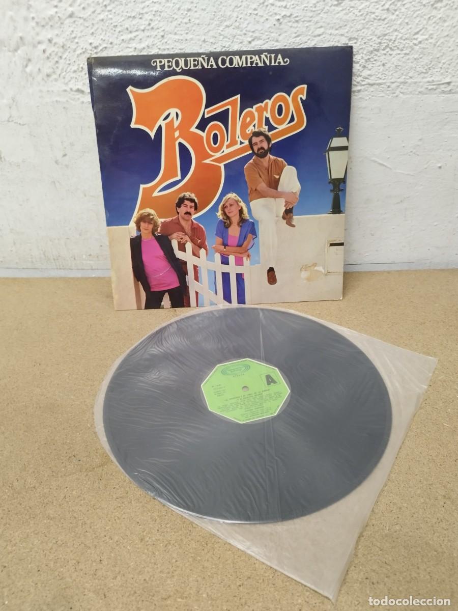 Discos de vinilo: Peque&ntilde;a Compa&ntilde;&iacute;a, Boleros. Vinilo lp.