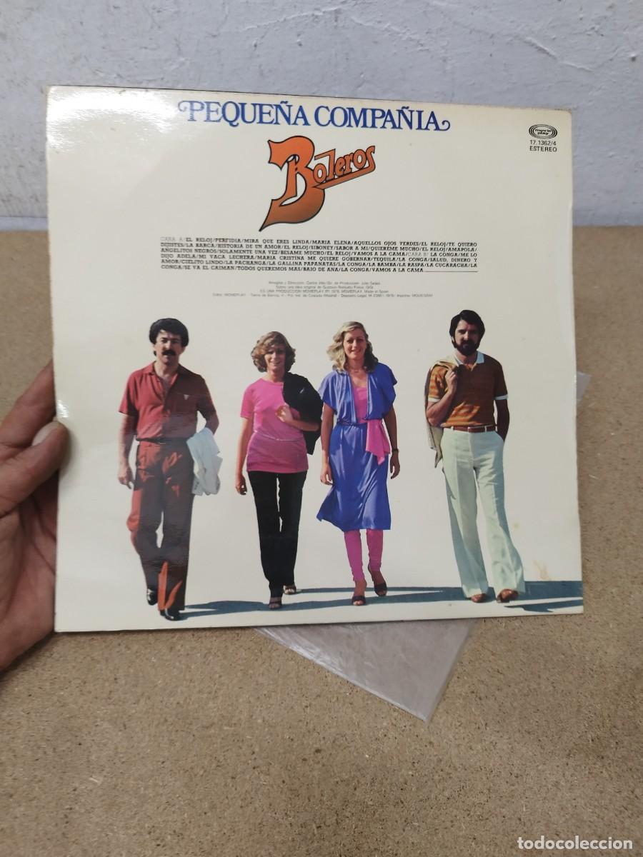 Discos de vinilo: Peque&ntilde;a Compa&ntilde;&iacute;a, Boleros. Vinilo lp. - Foto 3
