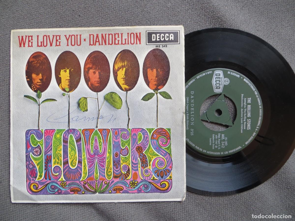 Discos de vinilo: The Rolling Stones - We Love You / Dandelion (7&rdquo;, Single) 1967 SPAIN