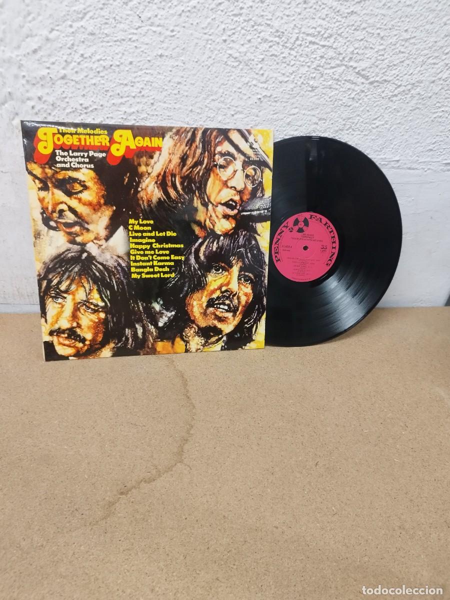 Discos de vinilo: Larry Page Orchestra &ndash; Their Melodies Together Again. Vinilo lp en muy buen estado.