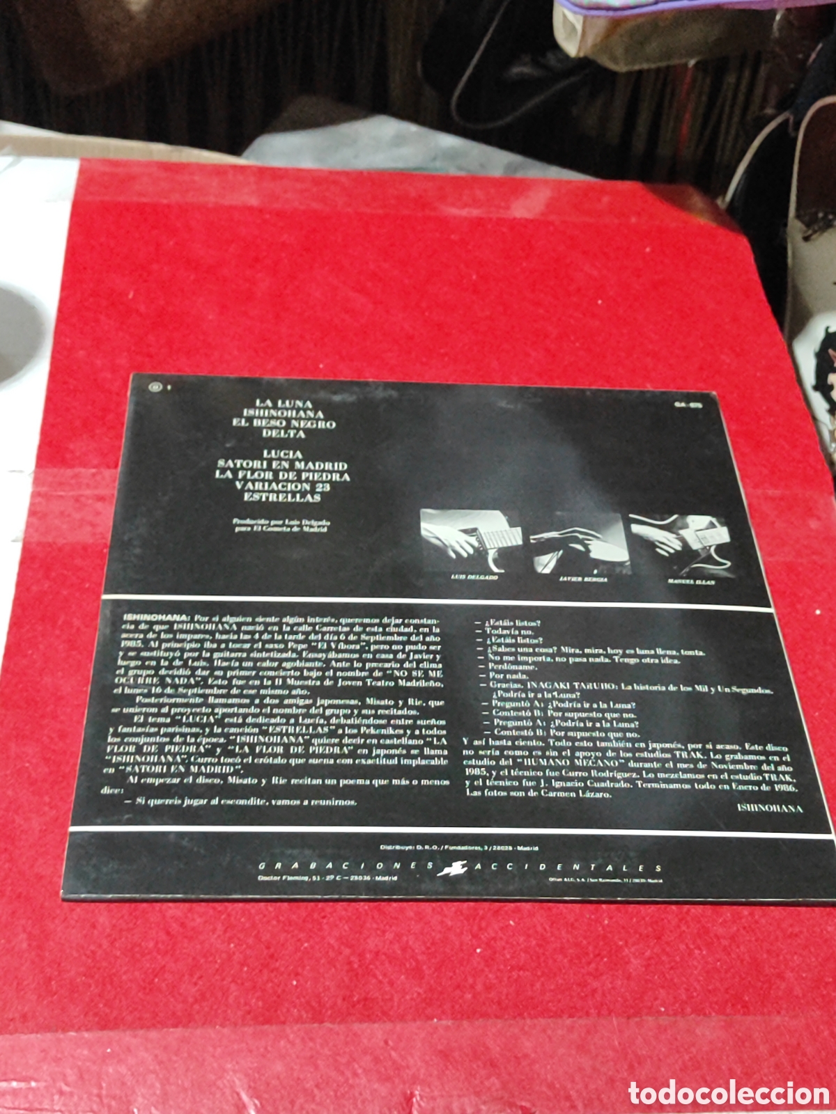Discos de vinilo: ISHINOHANA LA FLOR DE PIEDRA - Foto 2