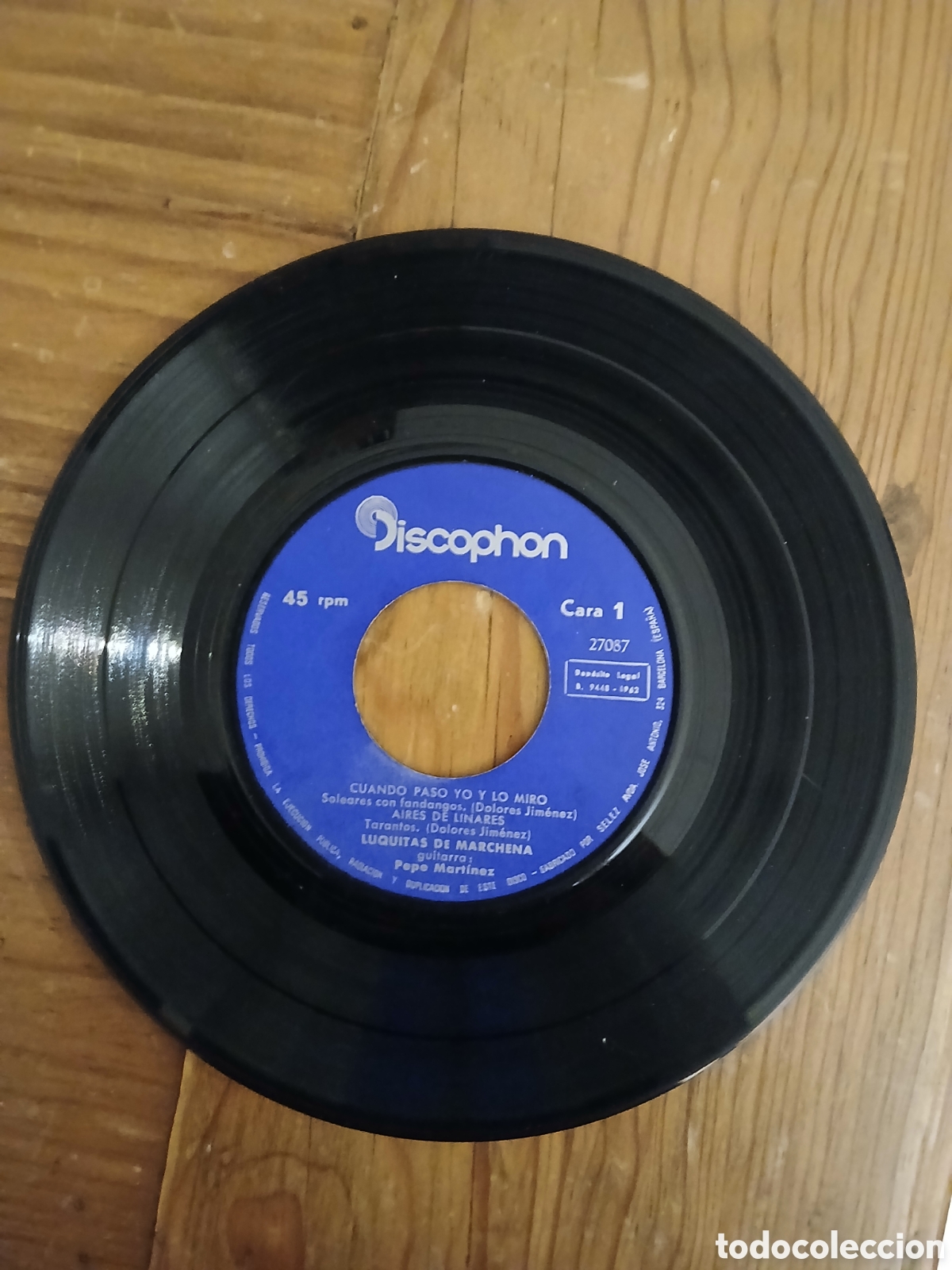 Discos de vinilo: Luquitas de Marchena - aires flamencos