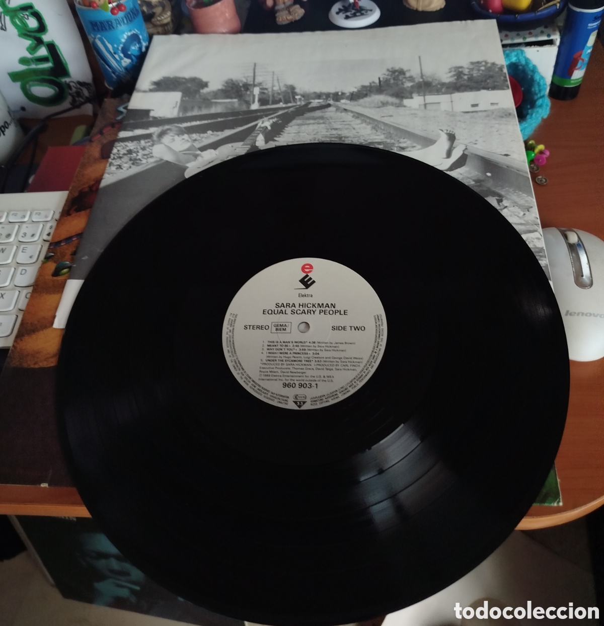 Discos de vinilo: Sara Hickman &ndash; Equal Scary People - Foto 2