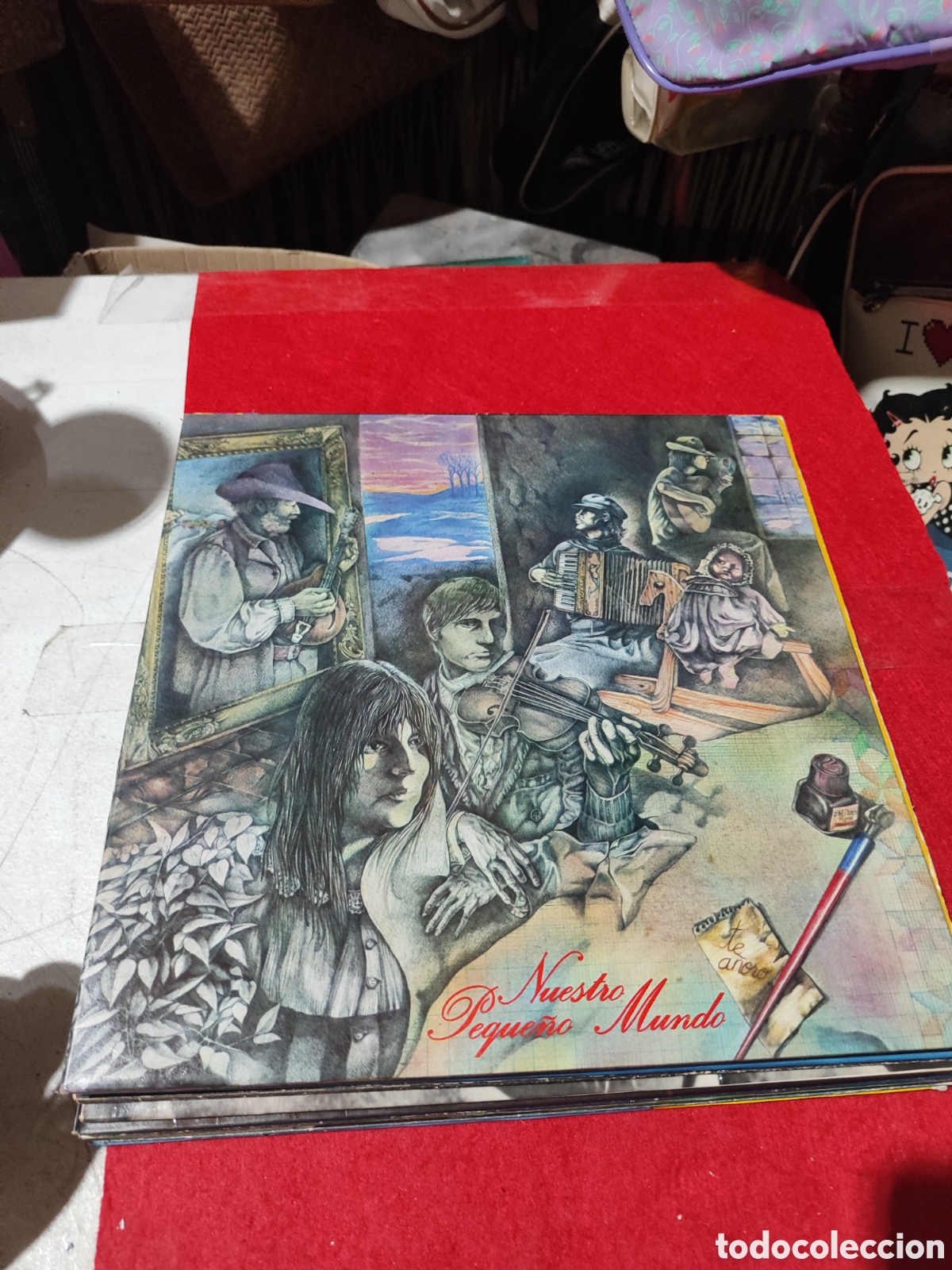 Discos de vinilo: Nuestro Peque&ntilde;o Mundo Te a&ntilde;oro LP
