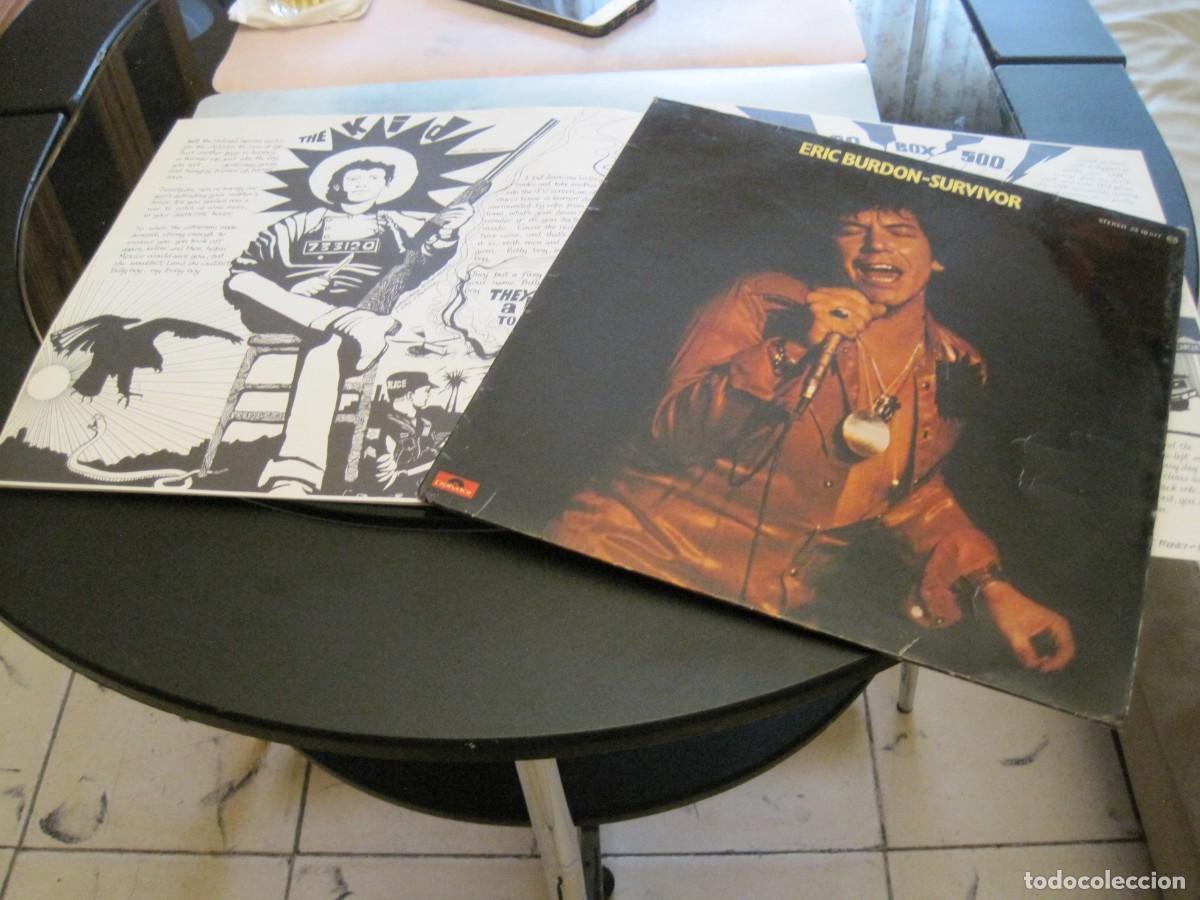 Discos de vinilo: ERIC BURDON - SURVIVOR POLYDOR ESPA&Ntilde;A 1977 CON LIBRETO. EXCELENTE ESTADO.VER FOTOS.