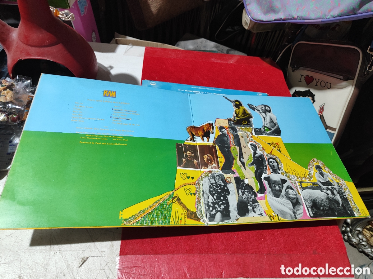 Discos de vinilo: Dif&iacute;cil disco RAM PAUL MCCARTNEY - Foto 2