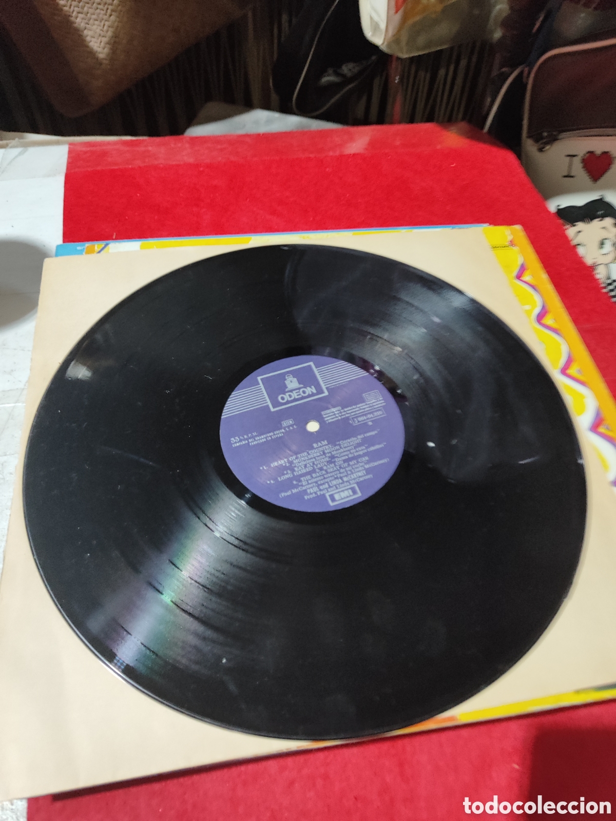 Discos de vinilo: Dif&iacute;cil disco RAM PAUL MCCARTNEY - Foto 4