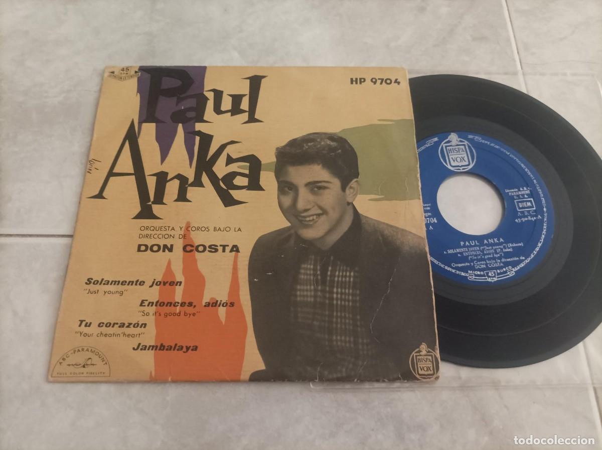 Discos de vinilo: Paul Anka ep original -1959- - Foto 1
