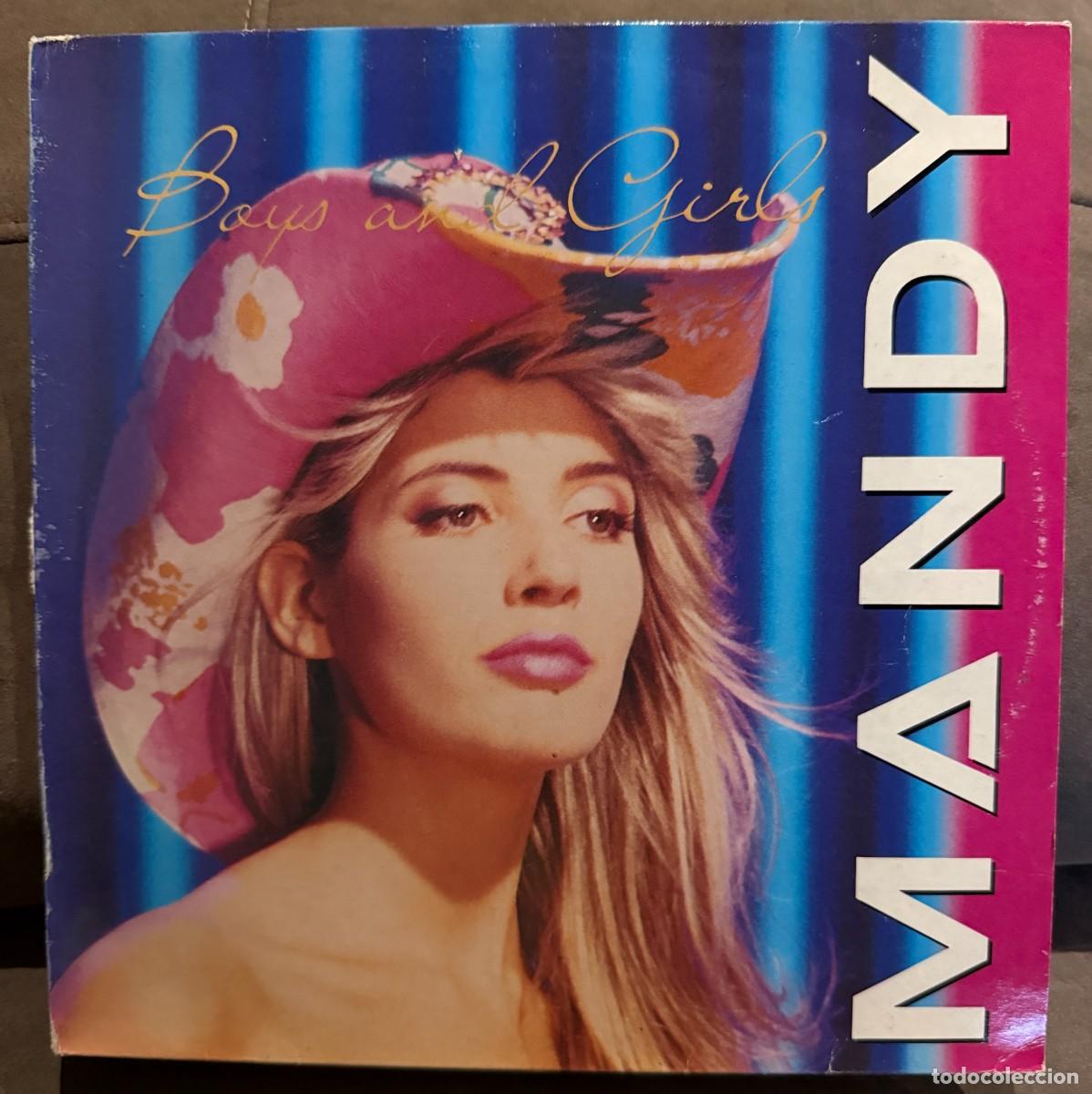 Discos de vinilo: Mandy &lrm;&ndash; Boys And Girls. Disco vinilo. Edic. Spain. 1988. Maxi single