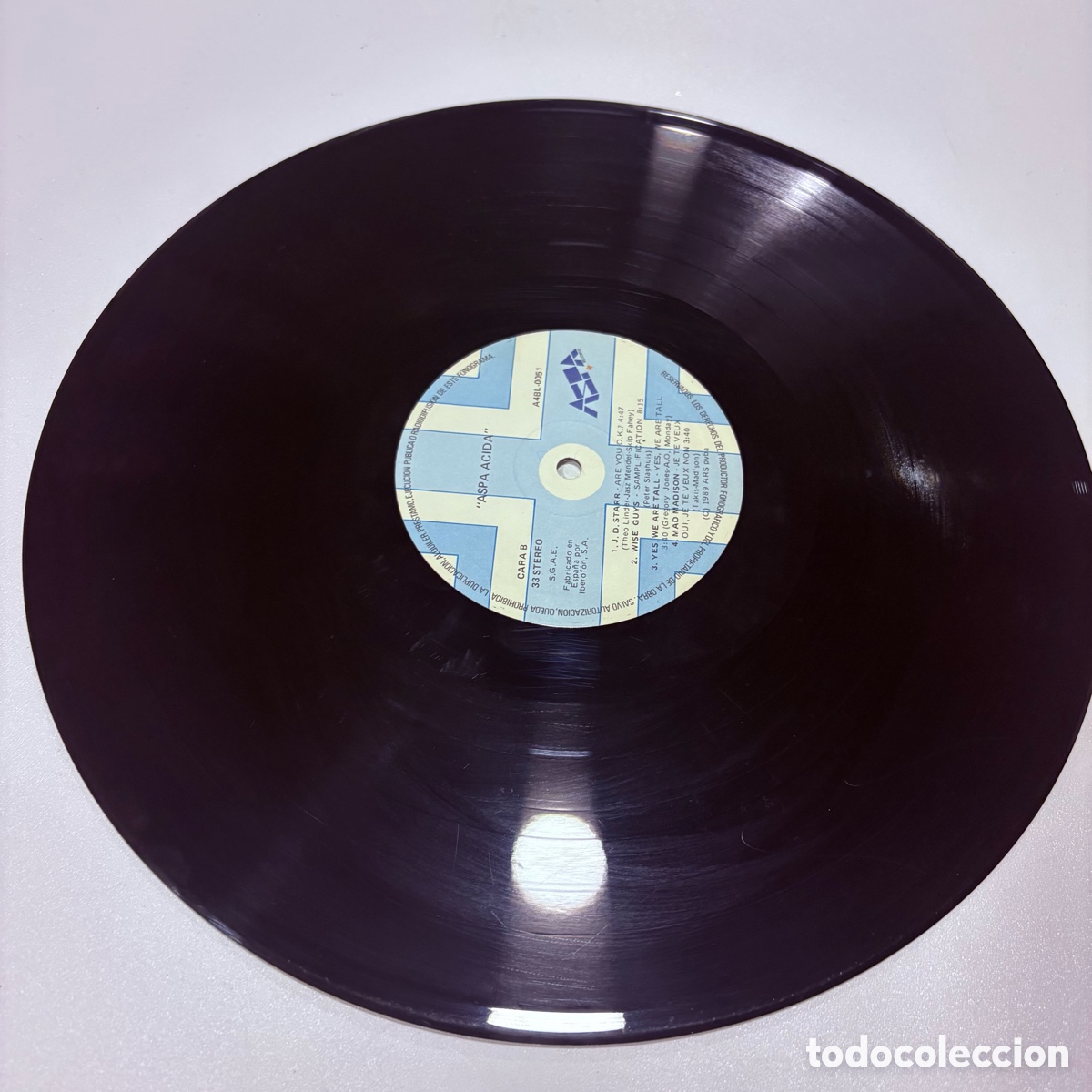 Discos de vinilo: lp Aspa Acida de 1989 - Foto 4