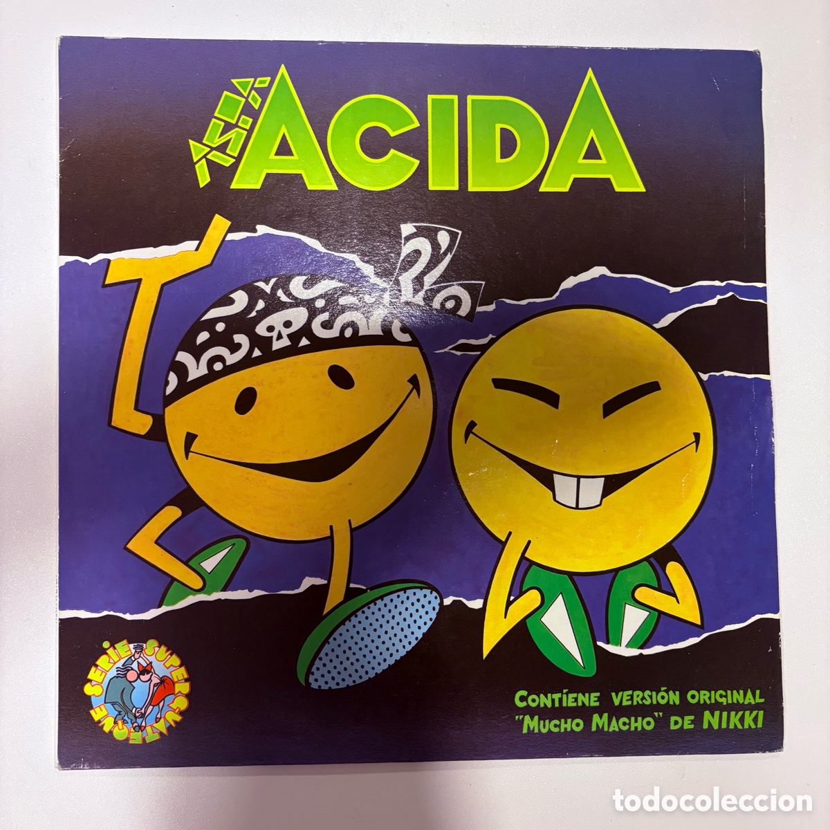 Discos de vinilo: lp Aspa Acida de 1989