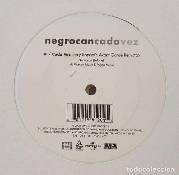 Discos de vinilo: Cada Vez (12&rdquo; Maxi) - Negrocan