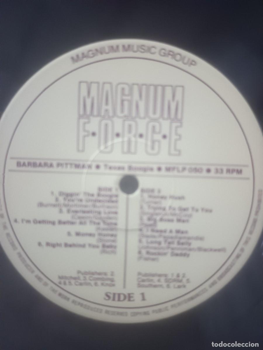 Discos de vinilo: DISCO LP BARBARA PITMAN,( ROCKABILLY) - Foto 3
