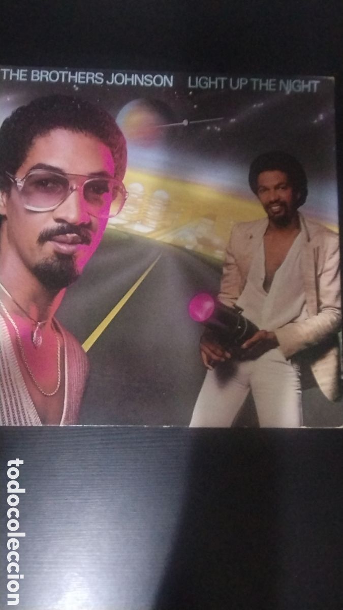Dischi in vinile: The brother Johnson LP light at the night USA