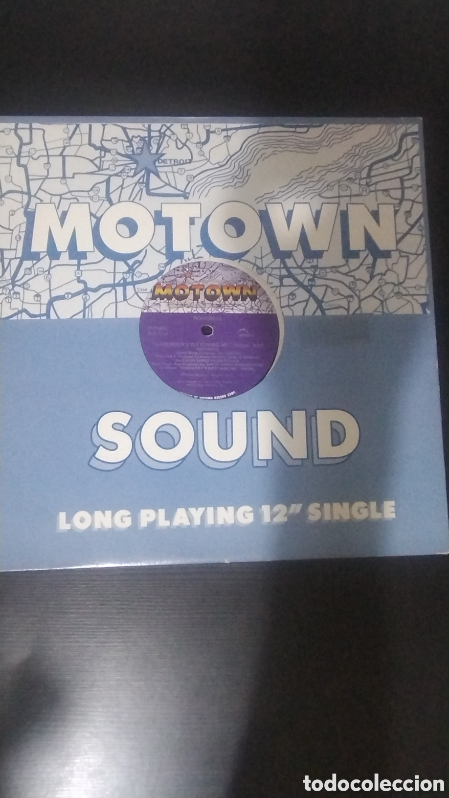 Discos de vinilo: Rockwell LP somebody's watching me USA