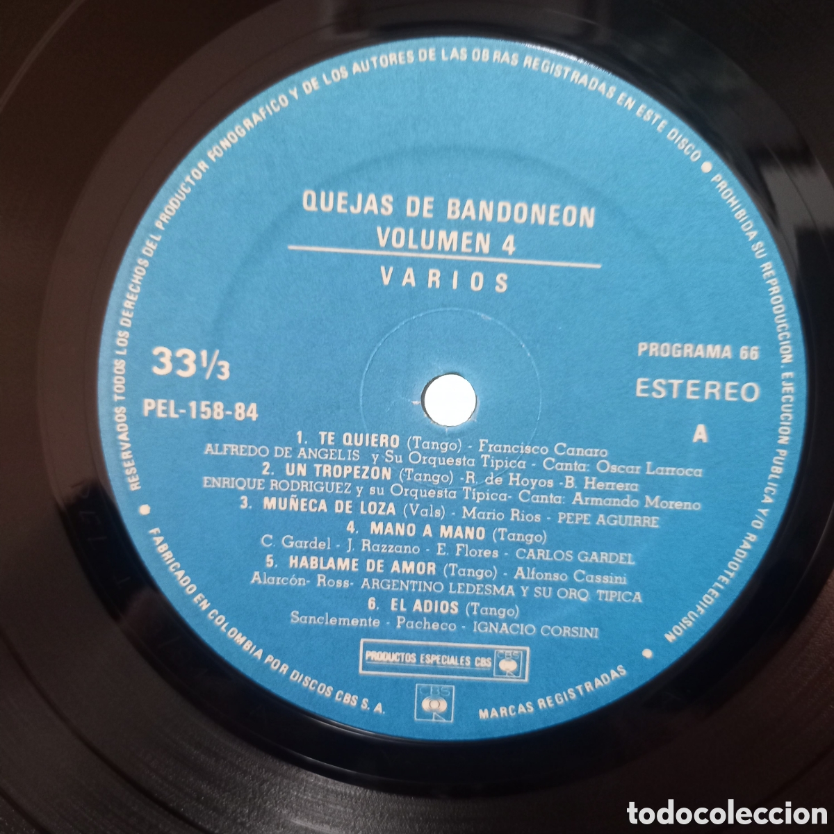 Discos de vinilo: Lp vinilo m&uacute;sica tango - Foto 2
