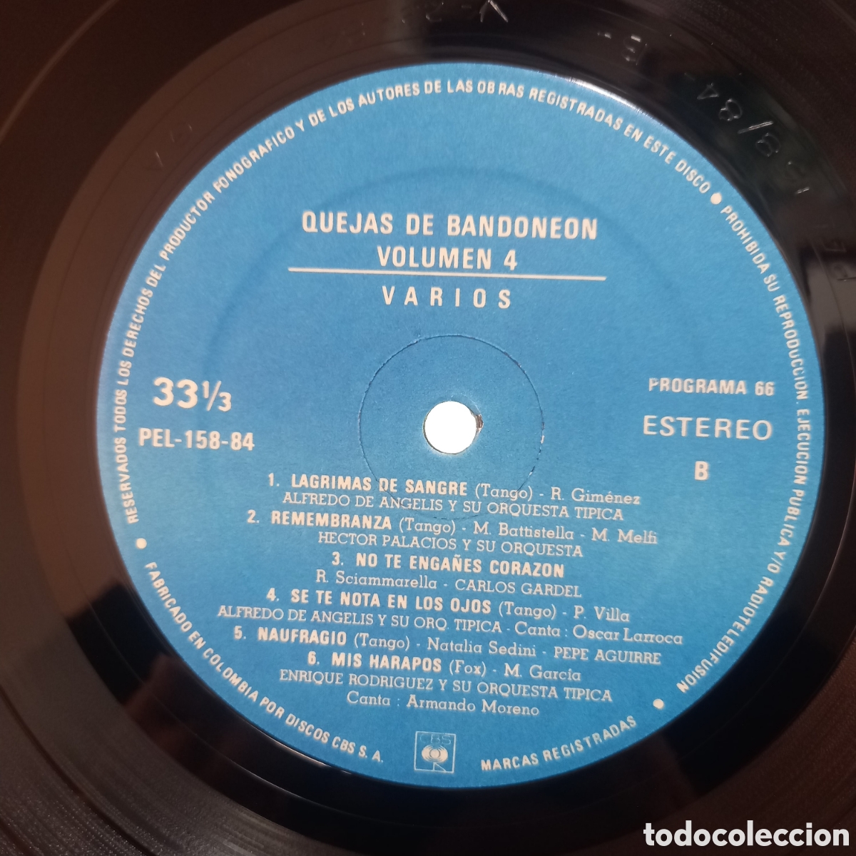 Discos de vinilo: Lp vinilo m&uacute;sica tango - Foto 5