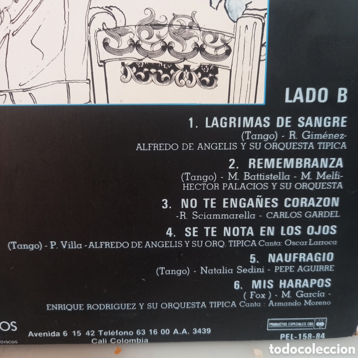 Discos de vinilo: Lp vinilo m&uacute;sica tango - Foto 6