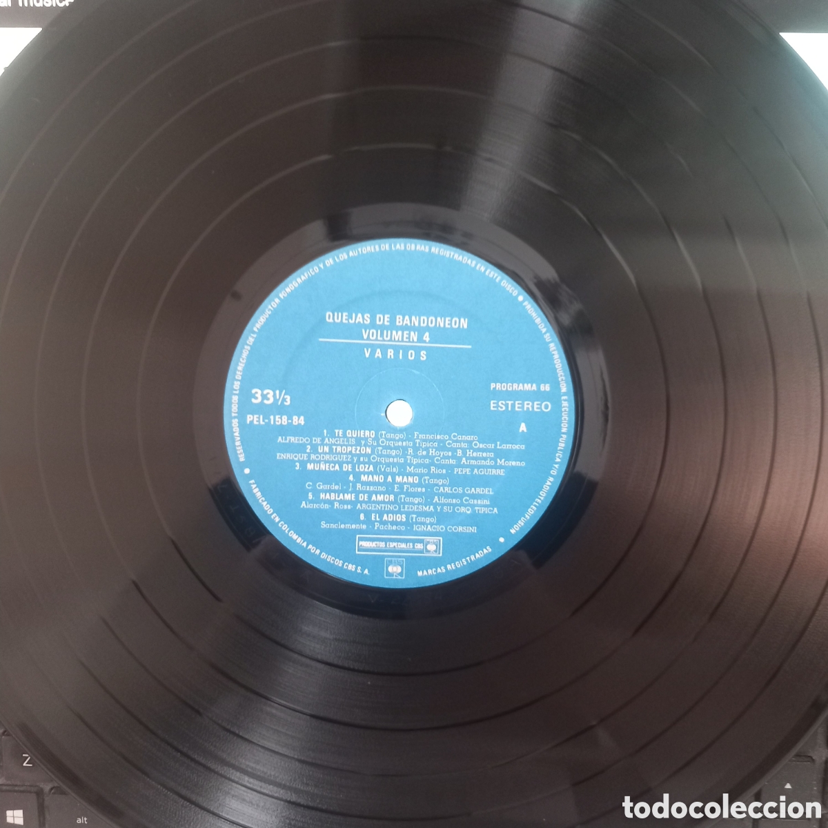 Discos de vinilo: Lp vinilo m&uacute;sica tango - Foto 1