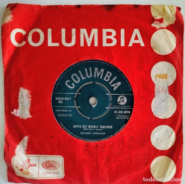 Discos de vinilo: Chubby Checker. Gotta get myself together/ Dancin' party. Columbia, UK 1962 single
