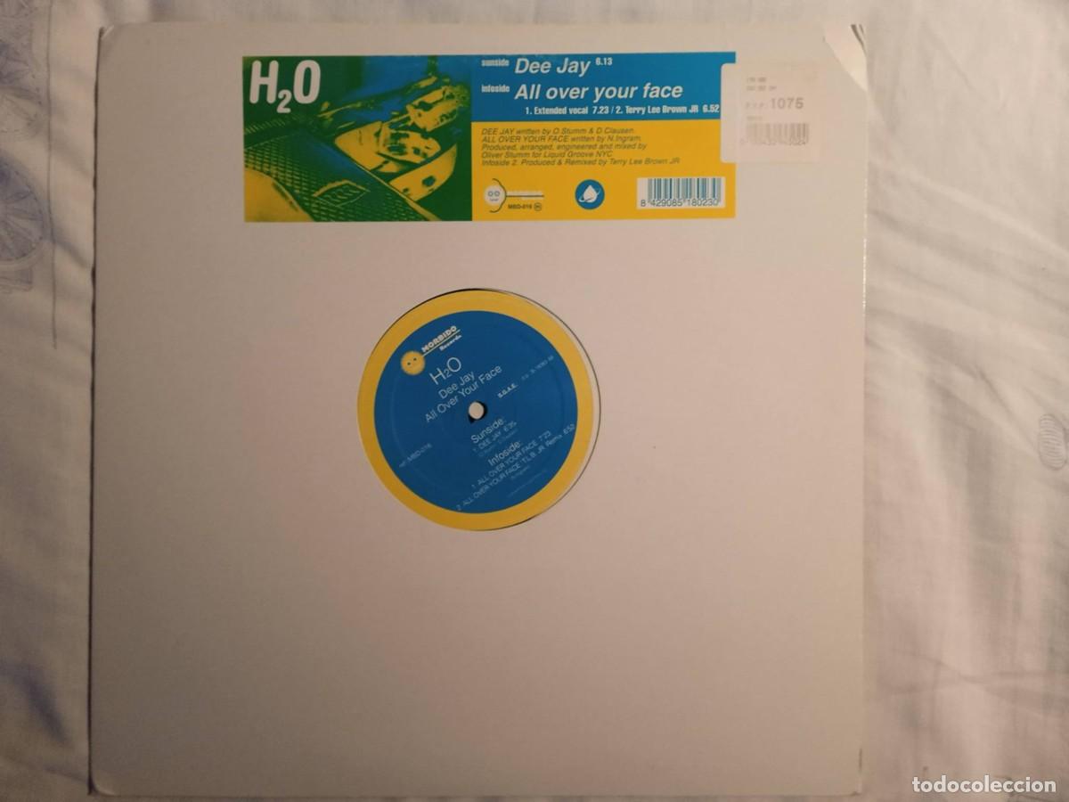 Discos de vinilo: H2O - ALL OVER FACE - 1999 - HOUSE - Foto 1