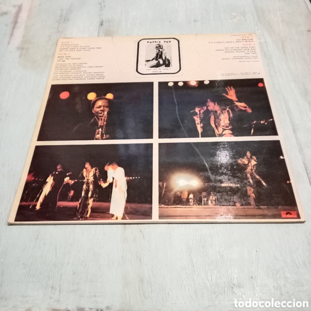 Discos de vinilo: JAMES BROWN - ...LIVE HOT ON THE ONE - LP GATEFOLD - Foto 2