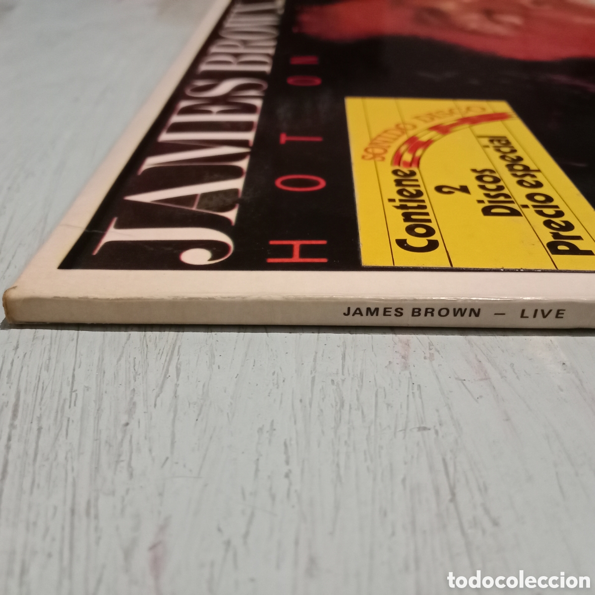 Discos de vinilo: JAMES BROWN - ...LIVE HOT ON THE ONE - LP GATEFOLD - Foto 3