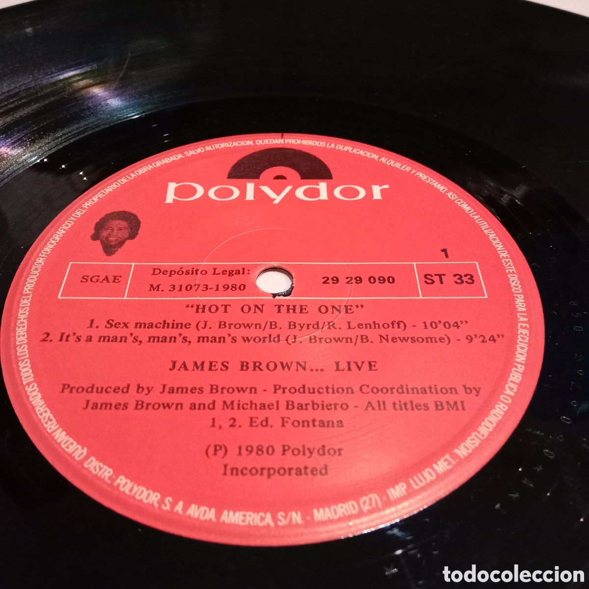 Discos de vinilo: JAMES BROWN - ...LIVE HOT ON THE ONE - LP GATEFOLD - Foto 7