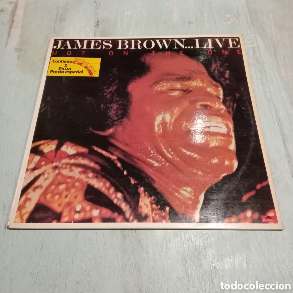 Discos de vinilo: JAMES BROWN - ...LIVE HOT ON THE ONE - LP GATEFOLD
